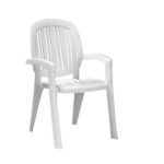 chaise creta blanc