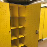 Armoire de groupe pour vestiaires collectifs