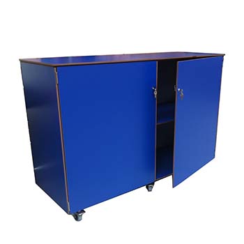 armoire bleue