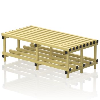 BANC-DOUBLE-PISCINE-JAUNE