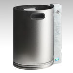 corbeille exterieure wr3 inox