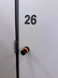 serrure OJMAR électronique sans fil de casier stratifié 1 case