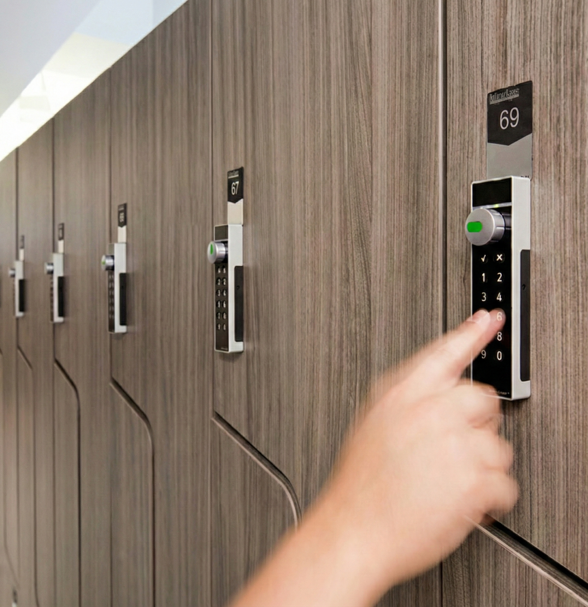 LS-101_LS200 noire serrure casier_ ambiance_3