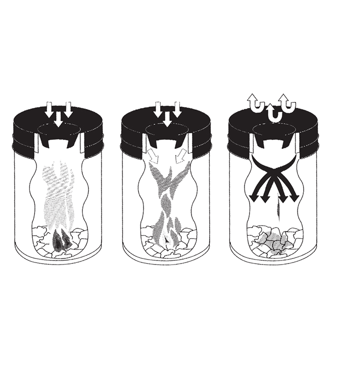 Poubelle anti feu VAR schema