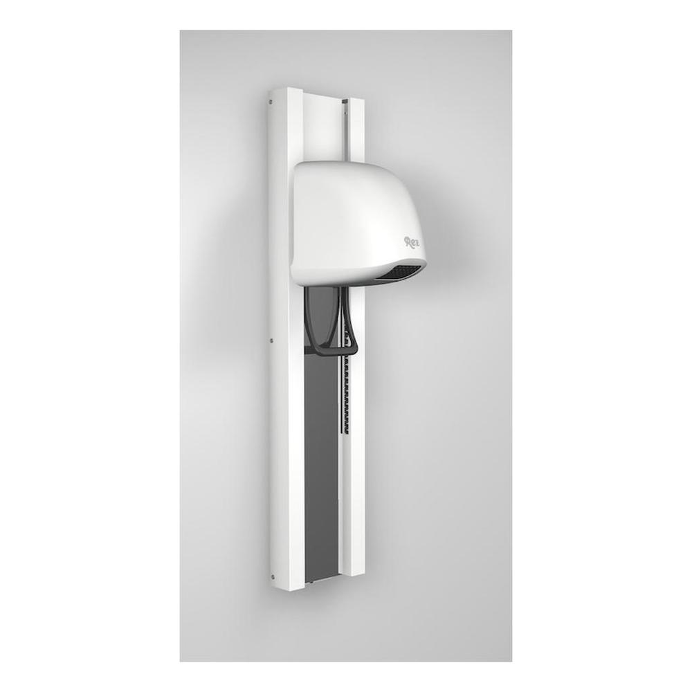 Seche cheveux beluga rez blanc sur rail sans miroir 91.010