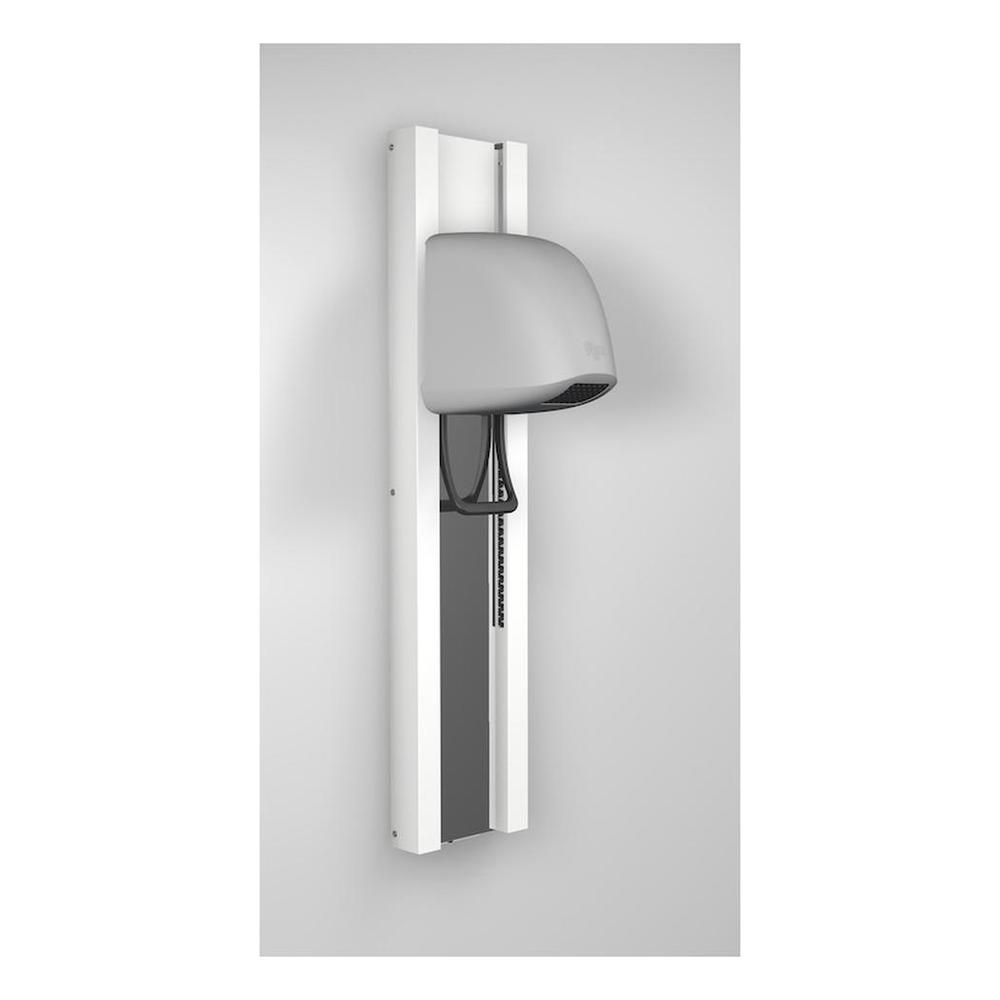 Seche cheveux beluga rez gris sur rail sans 91.011